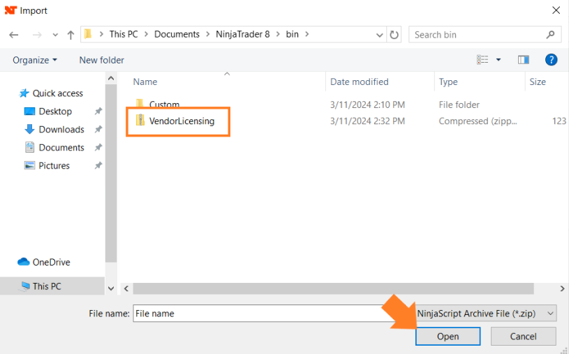 Vendor Licensing - Quick Start Guide