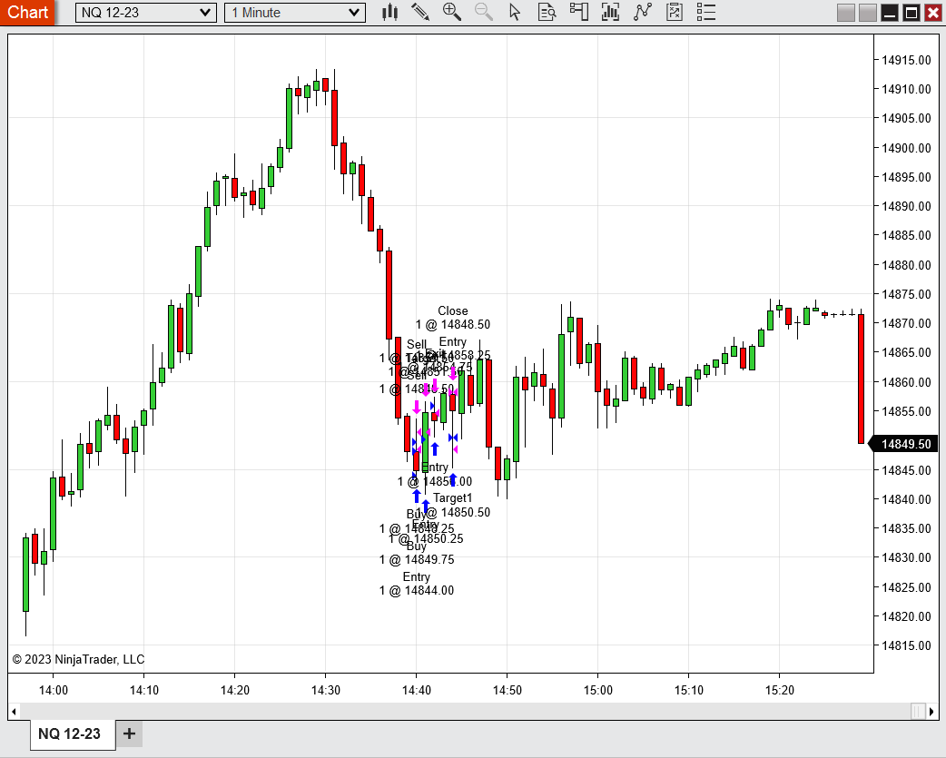 Turning Off Order Plotting on Charts - NinjaTrader Desktop